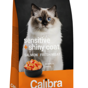 Calibra Cat EXPERT+ Adult Sensitive & Shiny coat 1,5 kg